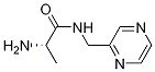 (S)-2-AMino-N-pyrazin-2-ylMethyl-propionaMide结构式