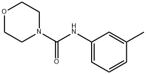 4-(n-(m-tolyl)carbamoyl)morpholine structure