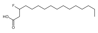 3-fluorohexadecanoic acid Structure