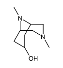 3,9-Diazabicyclo[3.3.1]nonan-7-ol,3,9-dimethyl-,endo-(9CI) picture