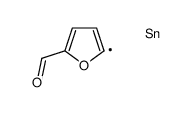 5-trimethylstannylfuran-2-carbaldehyde Structure