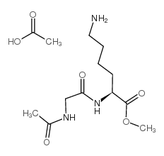 Ac-Gly-Lys-OMe structure