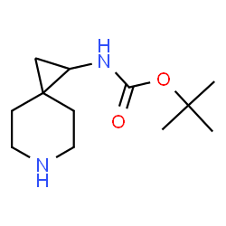 tert-butyl N-{6-azaspiro[2.5]octan-1-yl}carbamate Structure