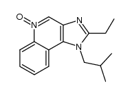 2-ethyl-1-isobutyl-1H-imidazo[4,5-c]quinoline 5-oxide结构式