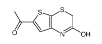 6-ACETYL-2,3-DIHYDRO-1H-THIENO[2,3-B][1,4]THIAZIN-2-ONE Structure