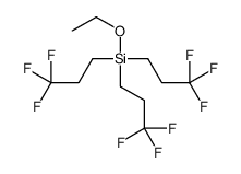 ethoxy-tris(3,3,3-trifluoropropyl)silane结构式