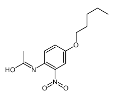 N-(2-nitro-4-pentoxyphenyl)acetamide结构式
