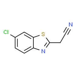 2-Benzothiazoleacetonitrile,6-chloro-(9CI) picture