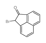 1(2H)-Acenaphthylenone,2-bromo-结构式