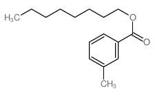 octyl 3-methylbenzoate Structure