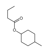 (4-methylcyclohexyl) butanoate Structure