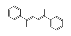 E,E-1,4-dimethyl-1,4-diphenyl-1,3-butadiene Structure