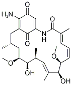 7-Descarbamoyl 17-Amino Geldanamycin Structure
