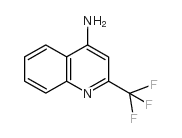 2-三氟甲基-4-氨基喹啉结构式