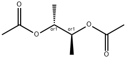2,3-Butanediol, 2,3-diacetate, (2S,3R)-rel- Structure