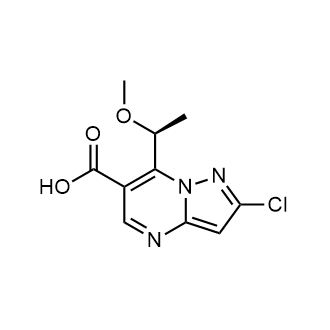 (S)-2-Chloro-7-(1-methoxyethyl)pyrazolo[1,5-a]pyrimidine-6-carboxylic acid picture