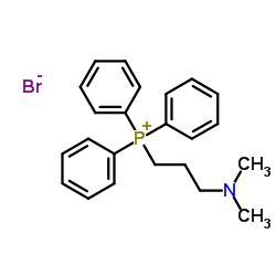 3-(Dimethylamino)propyltriphenylphosphonium bromide Structure