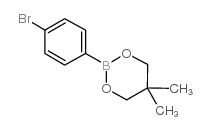 4-Bromobenzeneboronic acid neopentyl glycol cyclic ester Structure