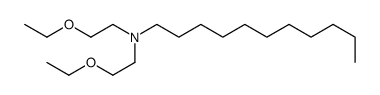 N,N-bis(2-ethoxyethyl)undecan-1-amine Structure