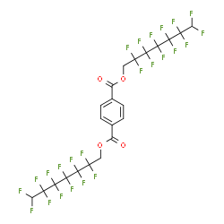 Terephthalic acid bis(2,2,3,3,4,4,5,5,6,6,7,7-dodecafluoroheptyl) ester picture