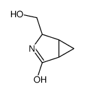 4-(Hydroxymethyl)-3-azabicyclo[3.1.0]hexan-2-one Structure