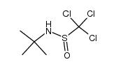 N-tert-butyl-1,1,1-trichloromethanesulfinamide Structure