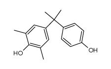 2-(4-羟基-3,5-二甲基苯基)-2-(4'-羟基苯基)丙烷结构式