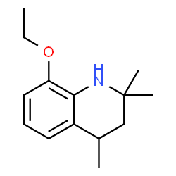 Quinoline, 8-ethoxy-1,2,3,4-tetrahydro-2,2,4-trimethyl- (9CI) structure