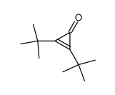 Di-t-butylcyclopropenone结构式