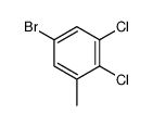 5-bromo-1,2-dichloro-3-methylbenzene结构式