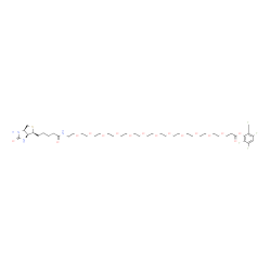 Biotin-PEG12-TFP ester结构式