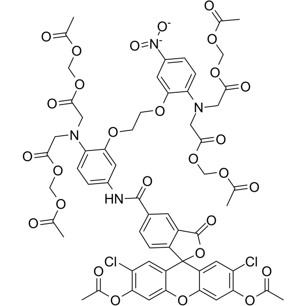 Calcium Green-5N AM Structure