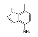 (9ci)-7-甲基-1H-吲唑-4-胺结构式