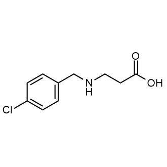 3-((4-Chlorobenzyl)amino)propanoicacid Structure