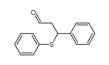 3-(phenylthio)hydrocinnamaldehyde结构式