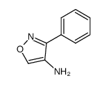 4-Isoxazolamine,3-phenyl-(9CI) structure