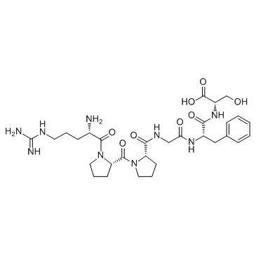 缓激肽1-6结构式