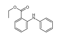 Benzoic acid, 2-(phenylamino)-, ethyl ester structure