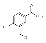 3'-Chloromethyl-4'-hydroxyacetophenone structure