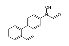 N-Hydroxy-2-(acetylamino)phenanthrene结构式