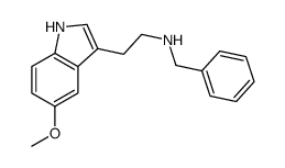 N-benzyl-2-(5-methoxy-1H-indol-3-yl)ethanamine Structure