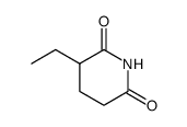 2,6-Piperidinedione, 3-ethyl-结构式