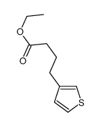 ethyl 4-thiophen-3-ylbutanoate结构式