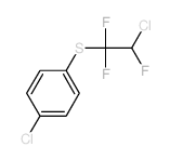 Benzene,1-chloro-4-[(2-chloro-1,1,2-trifluoroethyl)thio]- picture