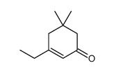 3-ethyl-5,5-dimethylcyclohex-2-en-1-one Structure