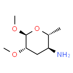 alpha-D-arabino-Hexopyranoside, methyl 4-amino-3,4,6-trideoxy-2-O-methyl- (9CI) picture