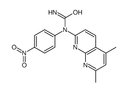 Urea, N-(5,7-dimethyl-1,8-naphthyridin-2-yl)-N-(4-nitrophenyl)- (9CI) picture