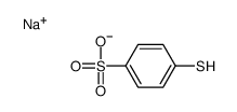 sodium,4-sulfanylbenzenesulfonate结构式