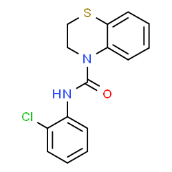 N-(2-Chlorophenyl)-2,3-dihydro-4H-1,4-benzothiazine-4-carboxamide Structure