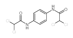 Acetamide,N,N'-p-phenylenebis[2,2-dichloro- (7CI,8CI) Structure